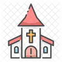 Church Building Relegious Building Icon