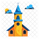 Church Building Chapel Worship Place Icon