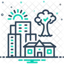 Cidade Natal Cidade Construcao Ícone