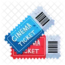 Movie Tickets Movie Passes Movie Vouchers 아이콘