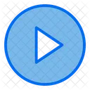 Circle Play Media Player Icon