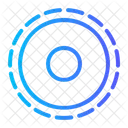 Circumference Circle Geometry Icône