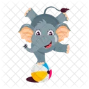 Circus Elephant  Icon