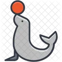 Circus Seal  Icon