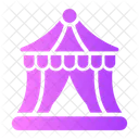 Circus Tent Show Fairground Icon