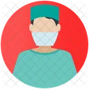 Cirujano Avatar Medico Medico Icono