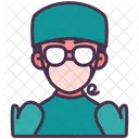 Cirujano Doctor Avatar Icono