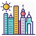 City Architecture Building Icon