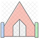 Civil War Lineal Color Icon Icon