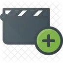 Clapper Clip Movie Icon