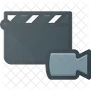 Clapper Clip Movie Icon