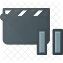 Clapper Clip Movie Icon