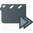 Clapper Clip Movie Icon