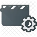 Clapper Clip Movie Icon