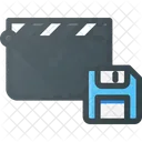 Clapper Clip Movie Icon