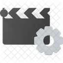 Clapper Settings Clip Icon