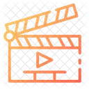 Clapperboard Movie Slate Icon