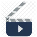 Clapperboard Play  Icon