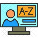 Classes Computer Education Icon