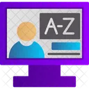 Classes Computer Education Icon