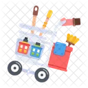 Cleaning Cart  Icon