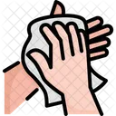 Cleaning hand  Icon