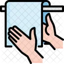 Cleaning hand  Icon