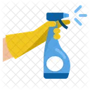 Cleaning Spray Bottle Icon