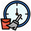 Cleaning Time  Icon