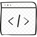 Application Clear Code Computer Icon