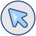 Clic Cursor Raton Icono