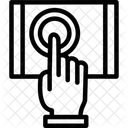 Click Finger Gesture Icon
