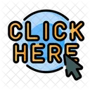 Click Here  Icon