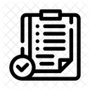 Clipboard Verification Verify Icon