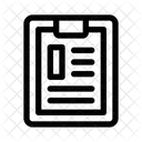 Clipboard Files And Folders Logistics Delivery Icon