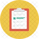 Clipboard List Paper Icon