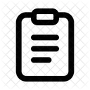 Clipboard Notes Tasks Icon
