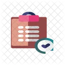 Clipboard Document List Icon