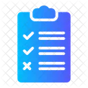 Clipboard Submission Compliance Icon