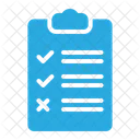 Clipboard Submission Compliance Icon