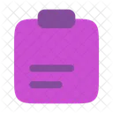 Clipboard text  Icon