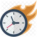 Clock Deadline Efficiency Icon