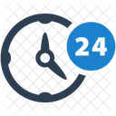 Clock Time 24 Icon