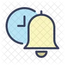 Clock Time Bell Icon