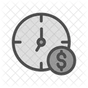 Clock Deadline Economy Icon