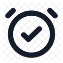 Clock Check Zone Timekeeper Timer Check Icon