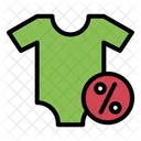 Cloth Tshirt Discount Icon