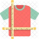 Msize Guide Clothe Size Tshirt Sizing Icon