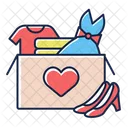 Clothing donation  Icon