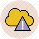 Cloud Hazard Computing Icon